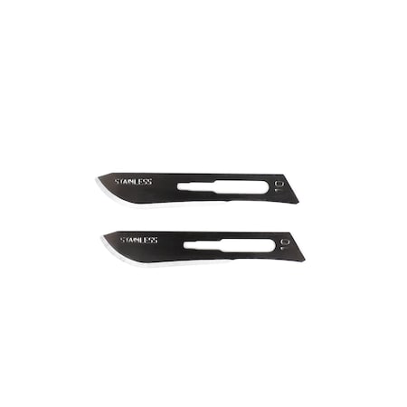 Excel Blades No 10 Scalpel Blade Replacements, Surgical Stainless Steel, 2pcs., 12pk. 10